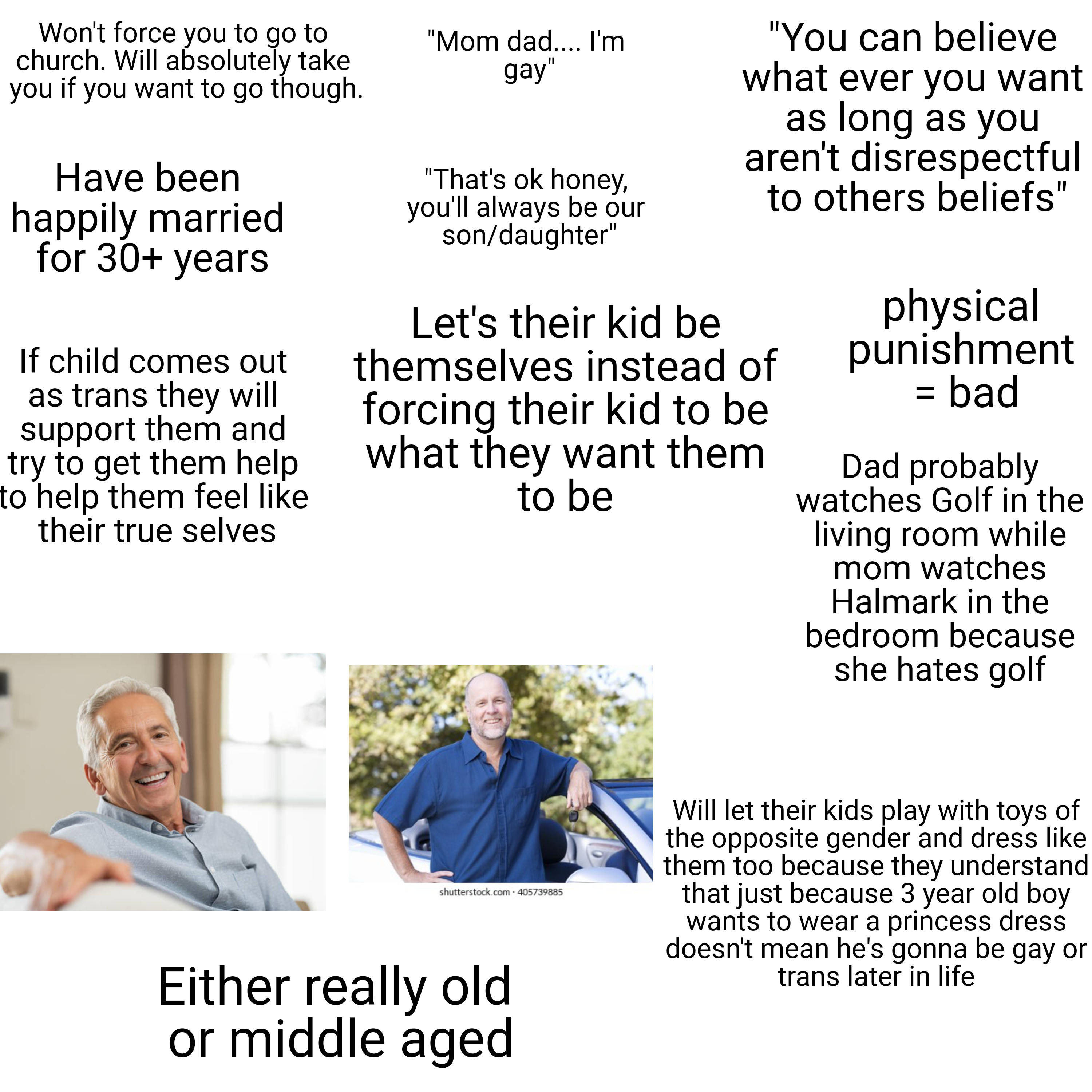 The Chill Christian Parents Starterpack (based on my parents and