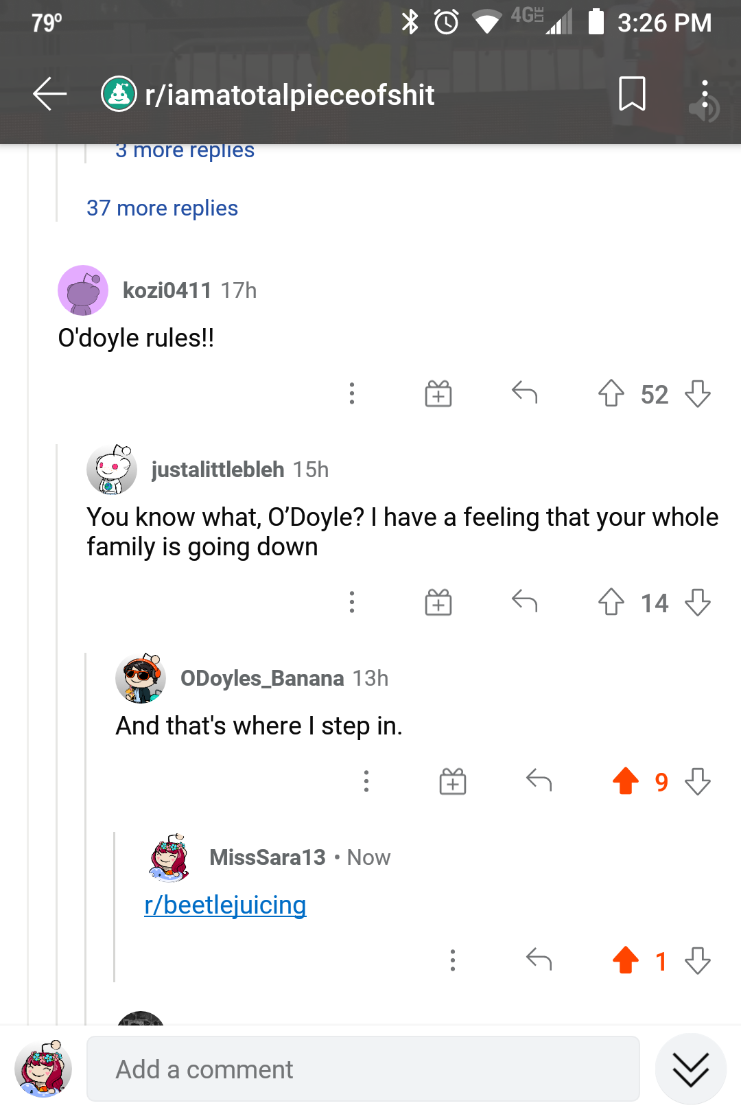 O'Doyle rules! /r/beetlejuicing/ Beetlejuicing Know Your Meme