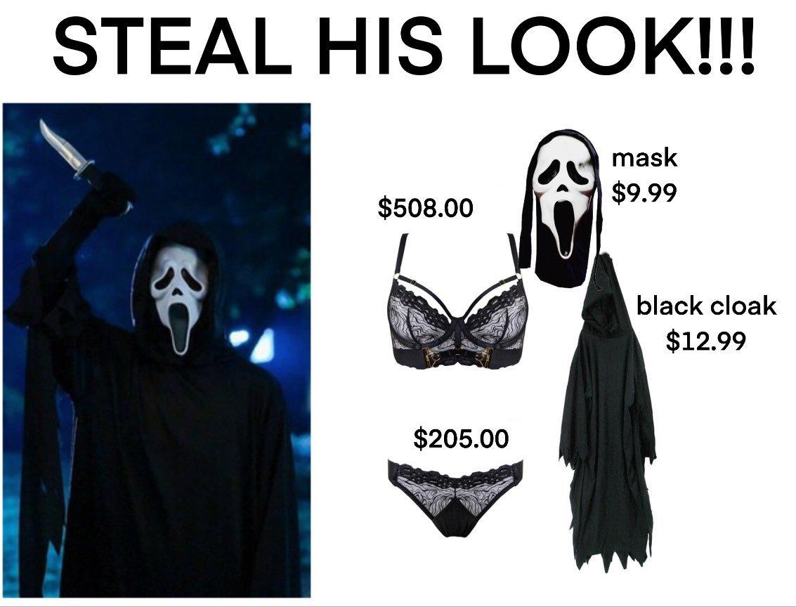 Steal Ghostface's Look Steal Her Look / Steal His Look Know Your Meme