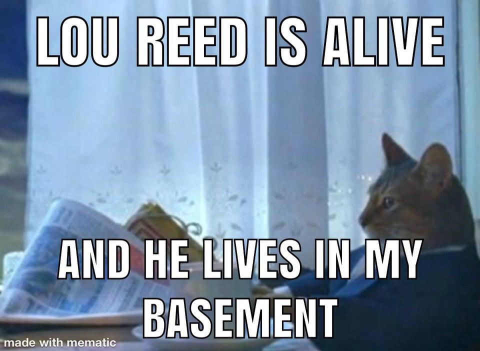 Lou Reed | Advice Animals | Know Your Meme