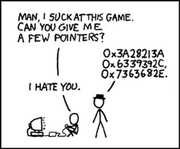 Pointers (xkcd #138) | xkcd | Know Your Meme
