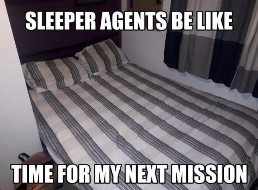 Sleeper Agents Be Like "Time for My Next Mission" Group Name