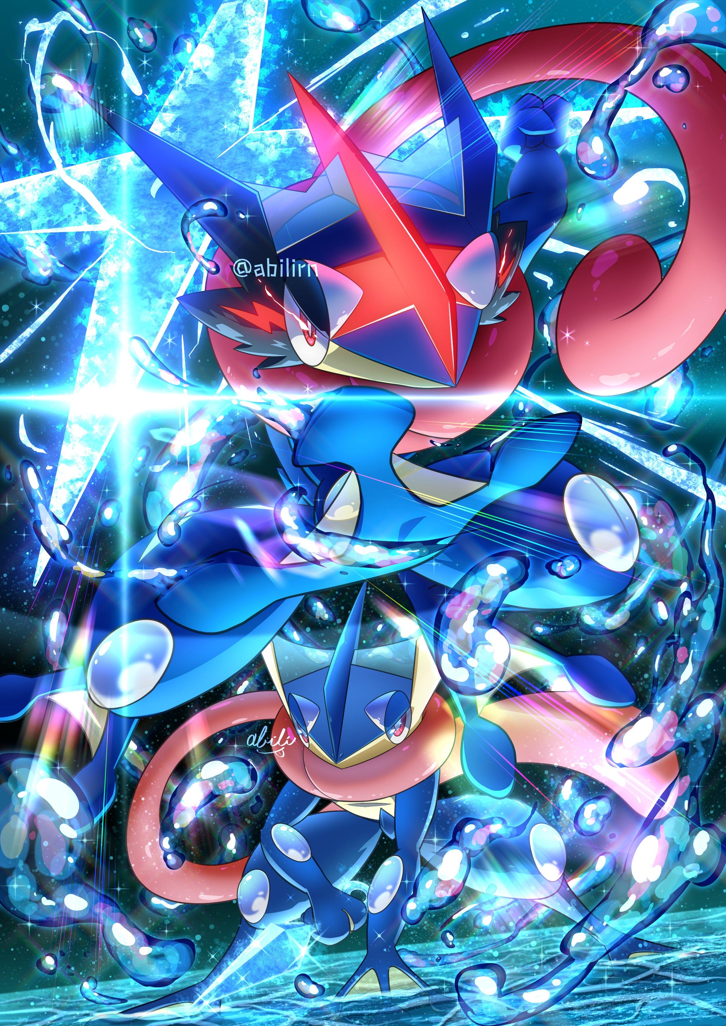 ゲッコウガのみずしゅりけん Greninja S Water Shuriken Pokemon Know Your Meme