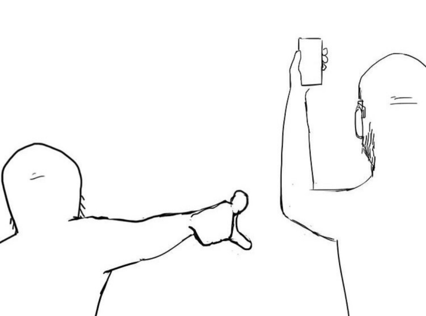 Two Soyjaks Pointing Template Two Soyjaks Pointing Template