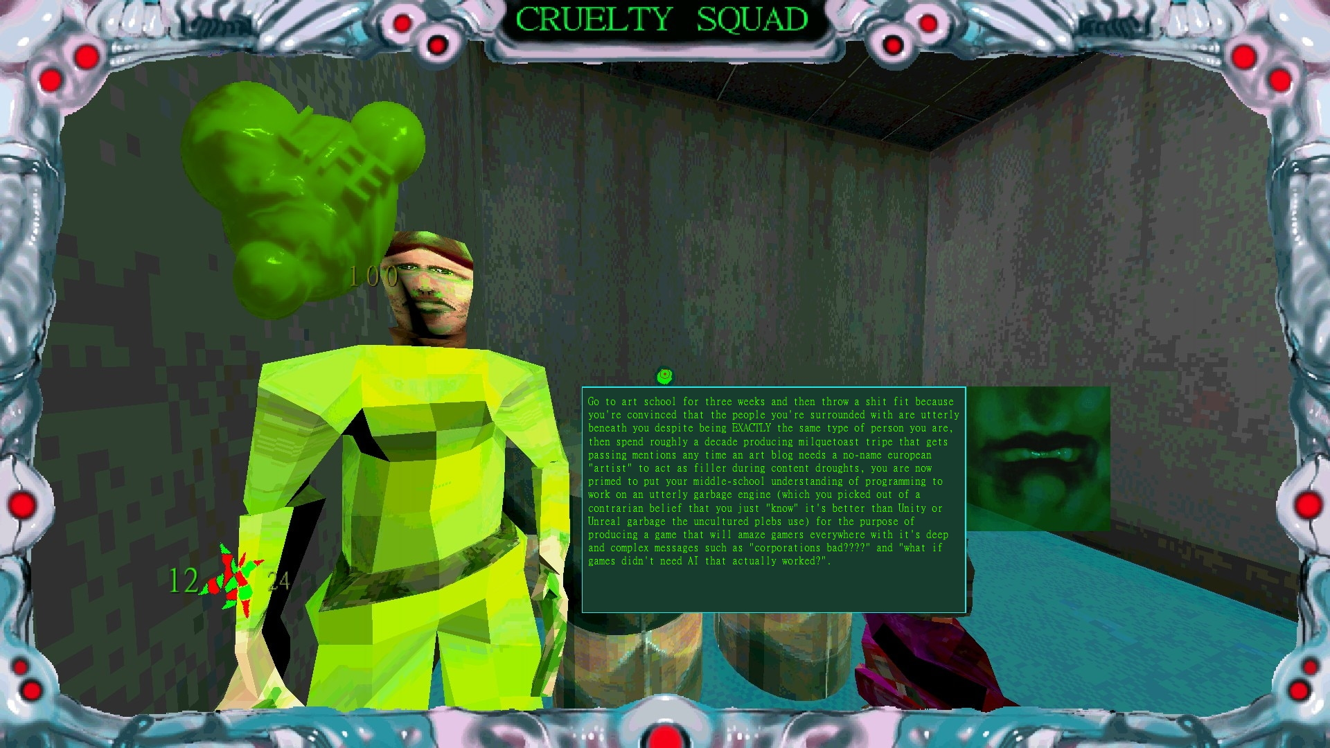 Gorbino's Quest critics be like: | Cruelty Squad | Know Your Meme