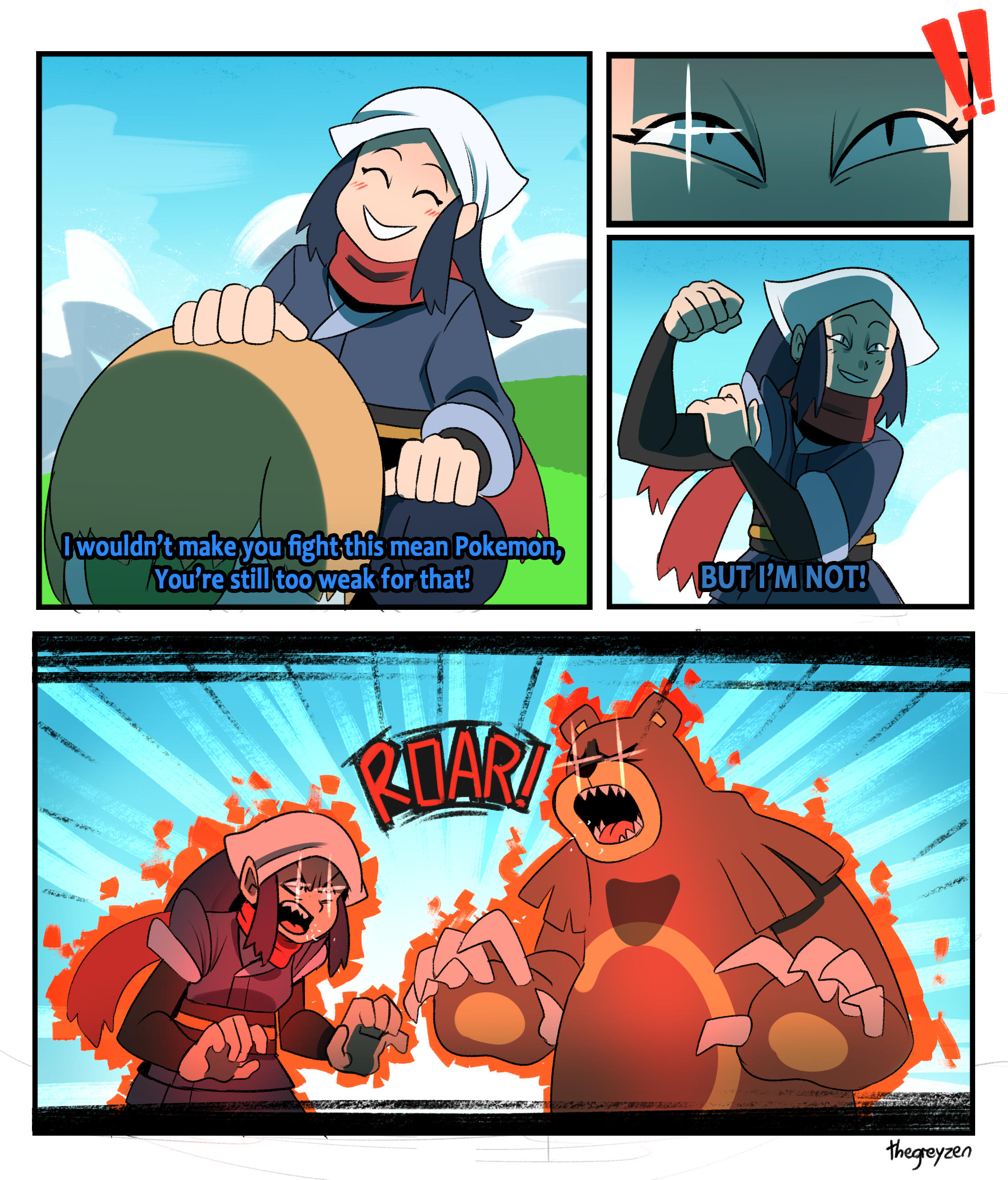 I can finally throw hands at Pokemon hell ye Pokémon Legends Arceus