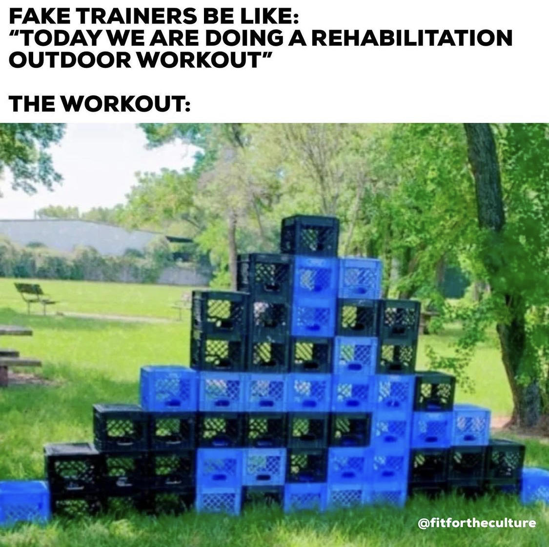 crate challenge Walking On Milk Crates Challenge Know Your Meme