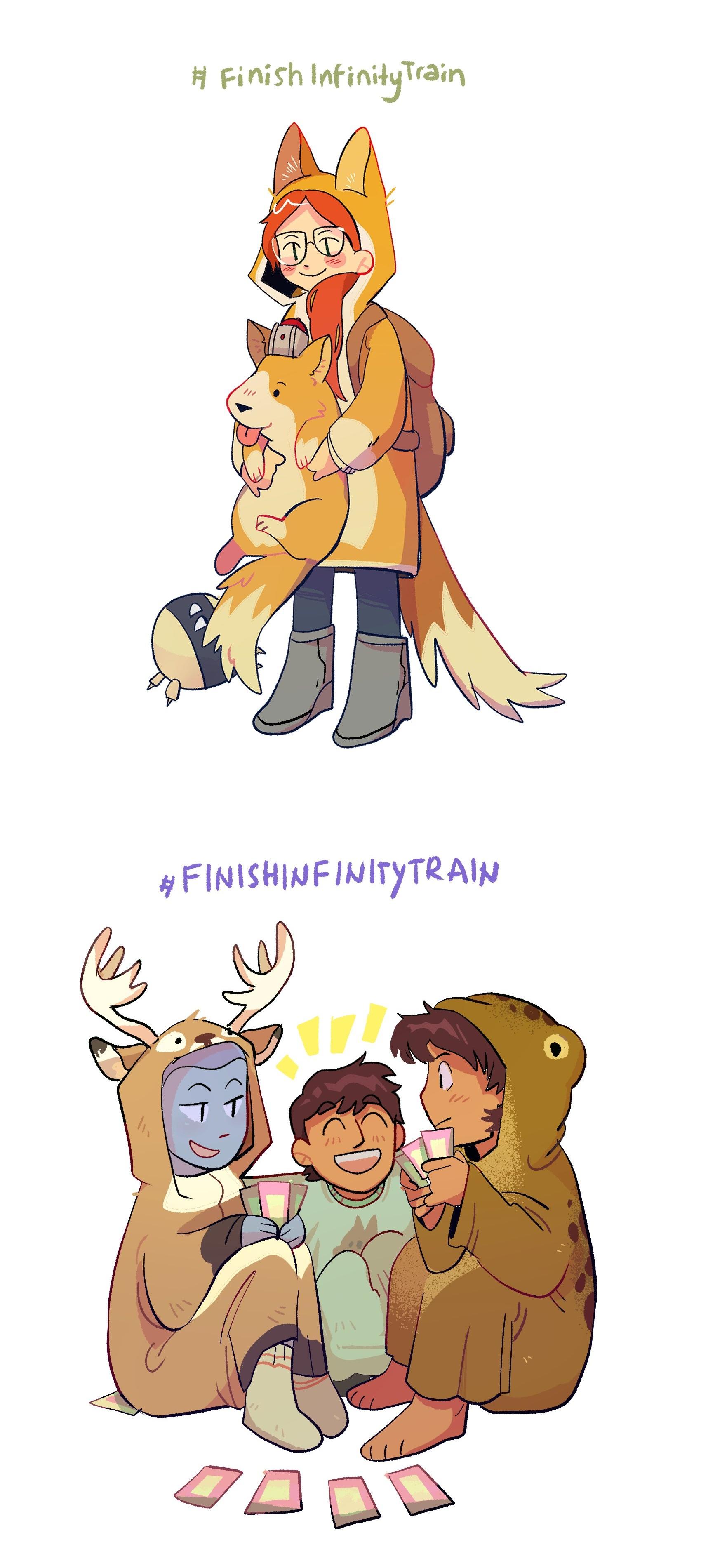 Drawings Here Infinity Train Know Your Meme