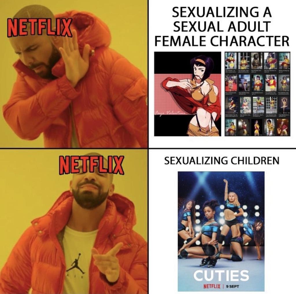 Netflixs Sexualizing In A Nutshell Netflix Know Your Meme 2830