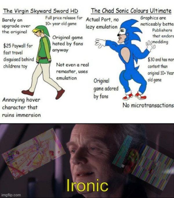 Irony Sonic Colors Ultimate Glitches Know Your Meme