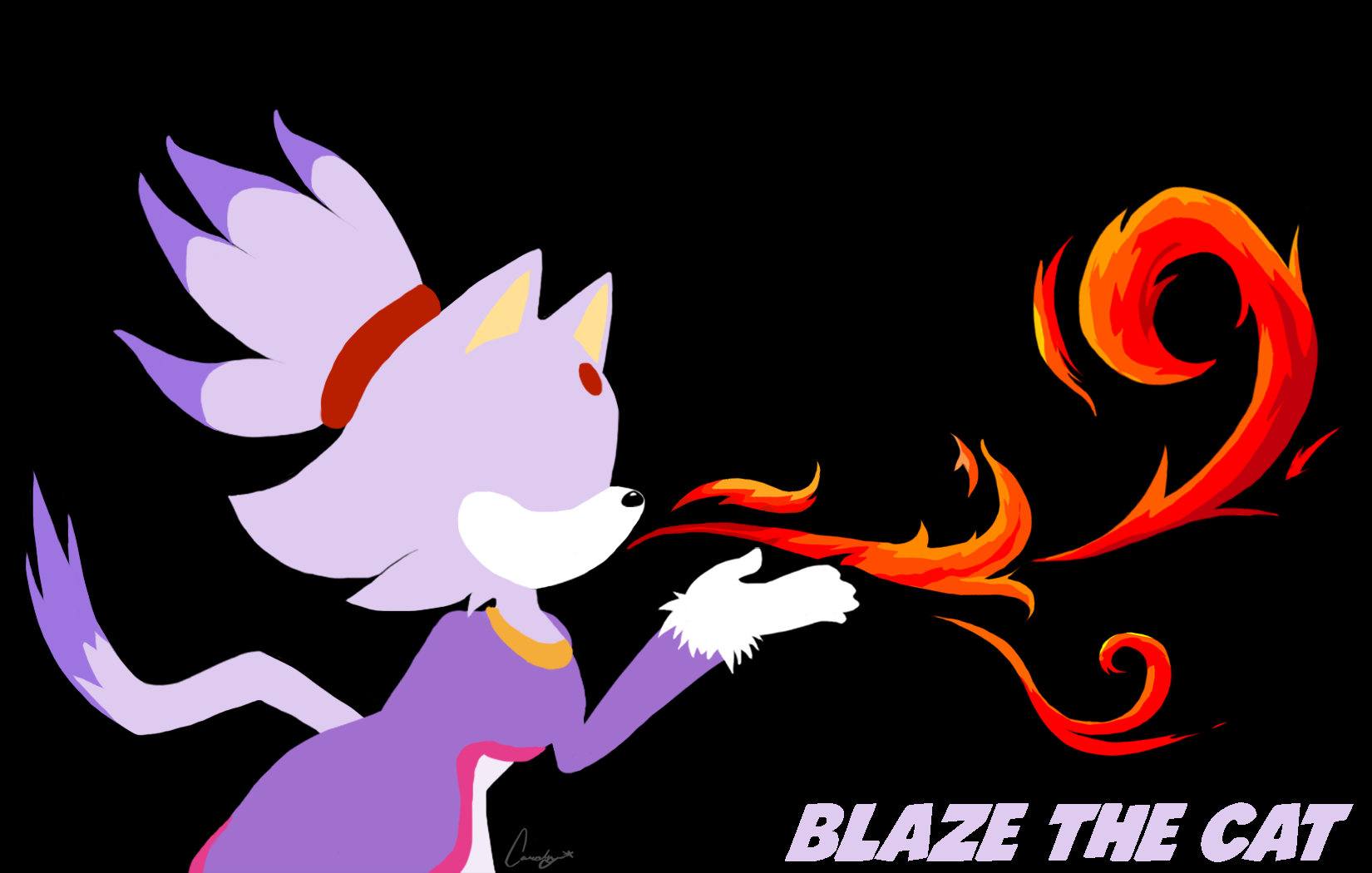 Blaze Blaze the Cat.