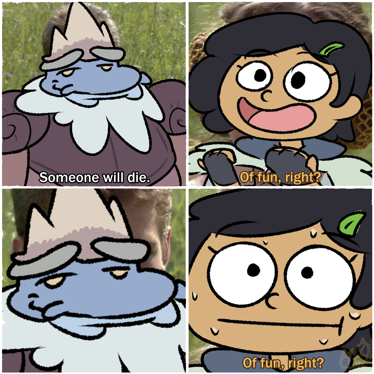 Get your fresh Amphibia memes! Two to the price of one! For the