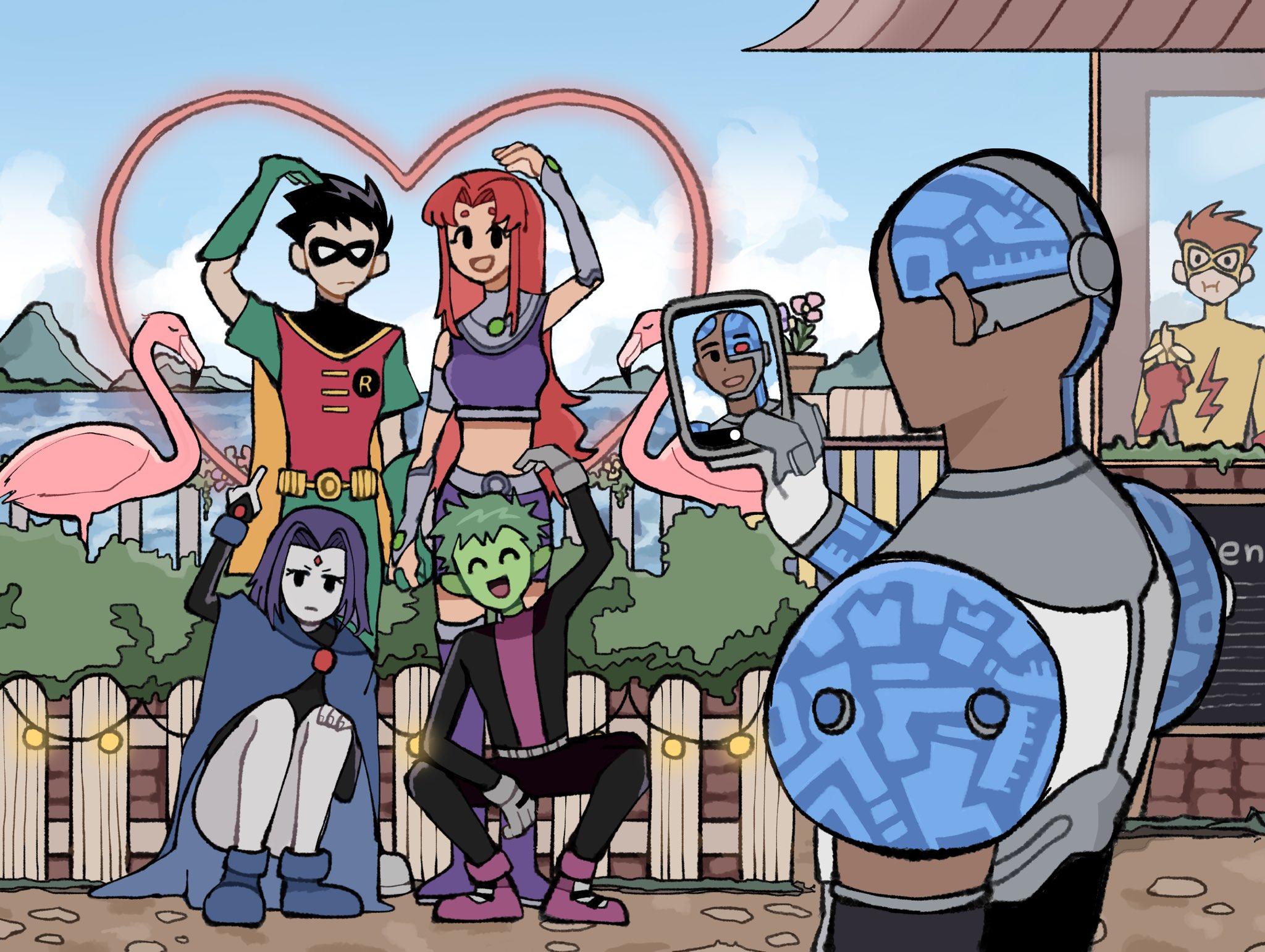 Say cheese 📸 | Teen Titans | Know Your Meme