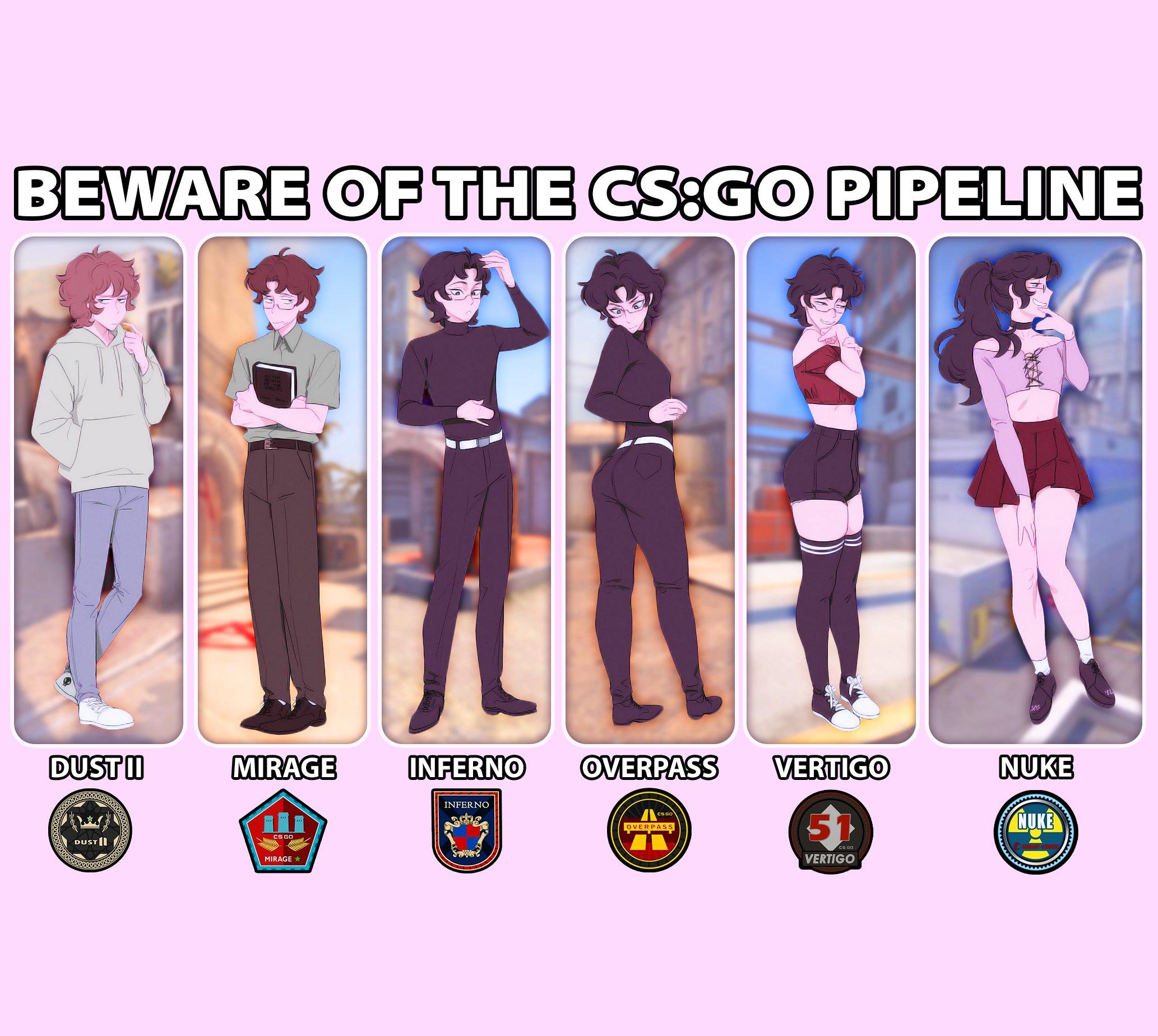 Beware of the CSGO Pipeline Beware of the Pipeline Know Your Meme