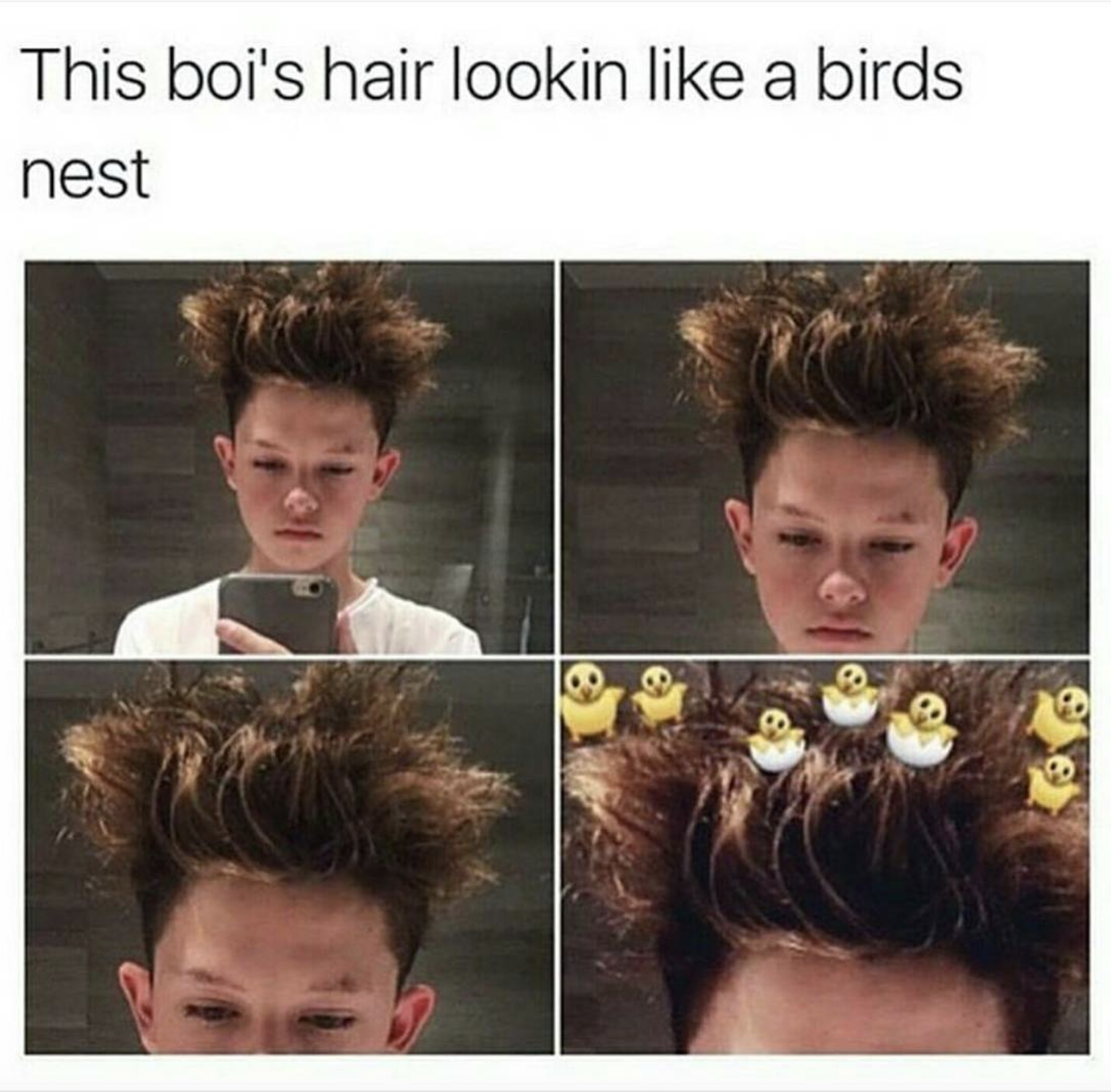 Jacob's hair | Bird's Nest Haircut / Broccoli Haircut / Zoomer Perm | Know  Your Meme