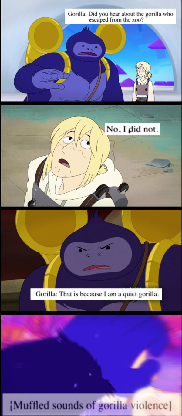 THE BEST GORILLA JOKE OF BOOK 3 The Best Gorilla Joke Of 1897 Know Your Meme