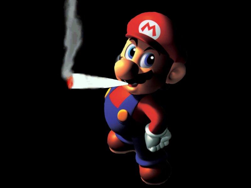 Super Mario Smoking Weed The Movie HD Blu-ray rip 1080p (Original