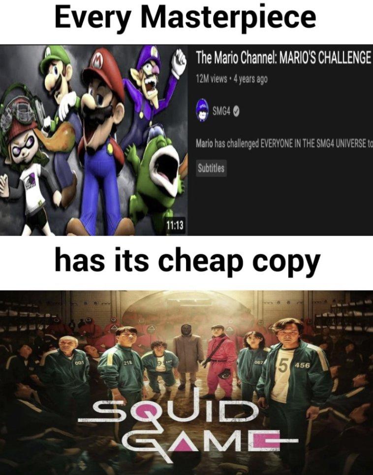 Every Masterpiece Has Its Cheap Copy (Squid Game) Every Masterpiece