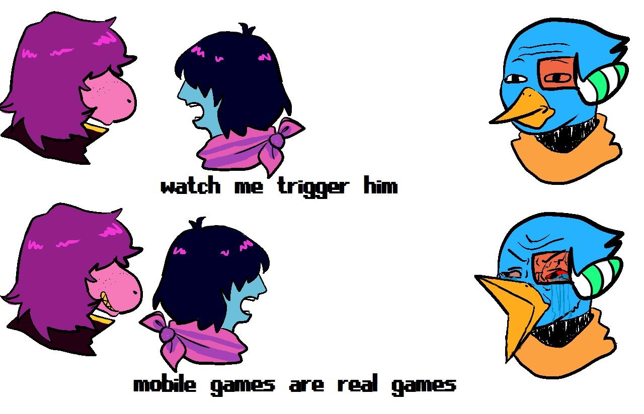 How To Trigger Berdly Deltarune Know Your Meme