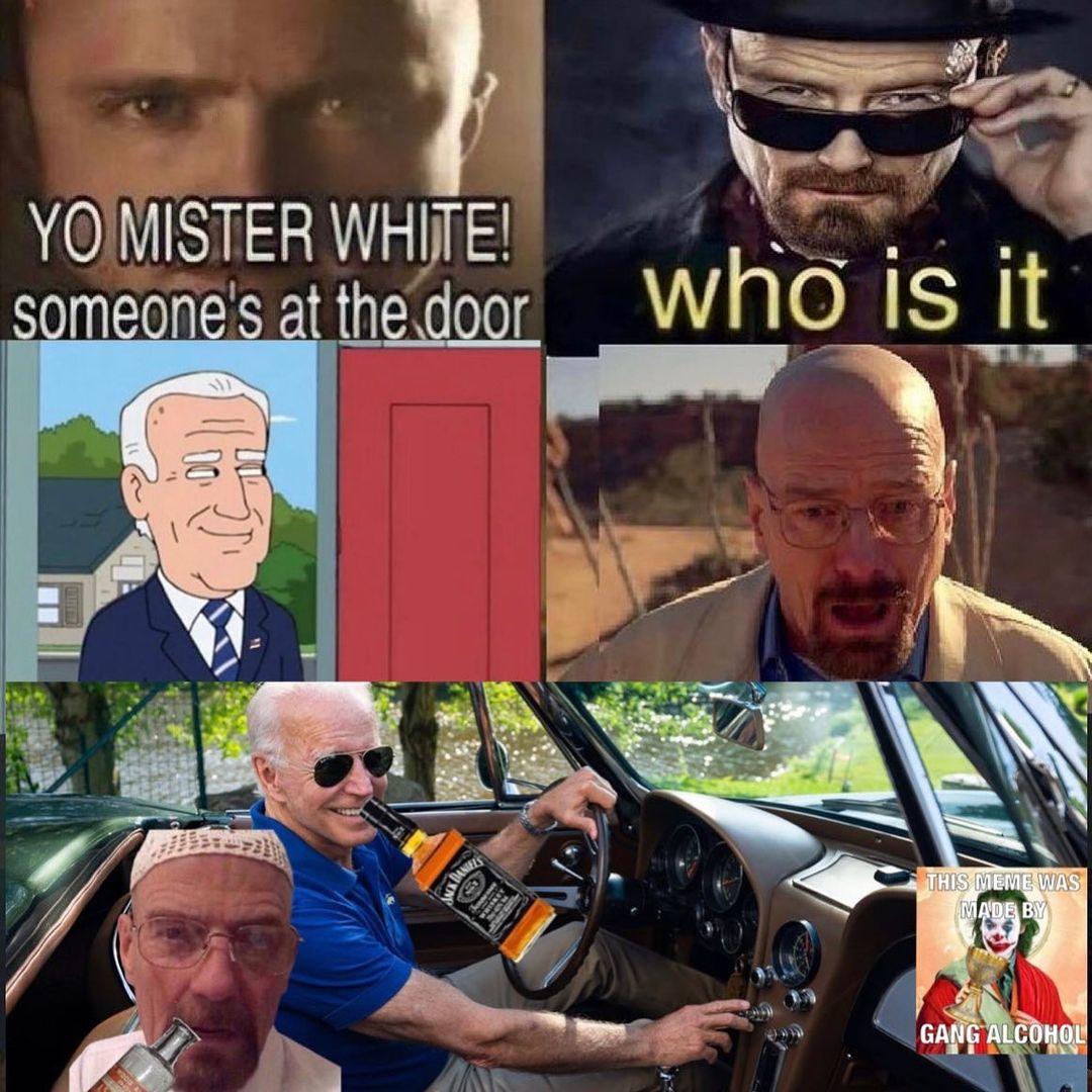 Yo Mister White! Joe Biden at the Door | Yo Mister White! Someone's at