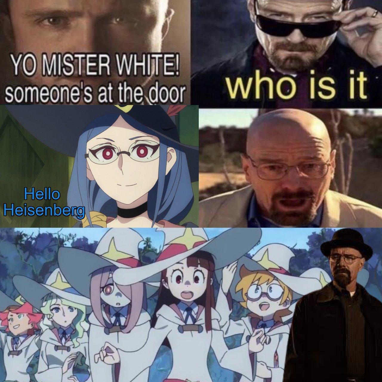 Mr. White teaches chemistry at Luna Nova | Yo Mister White! Someone's ...