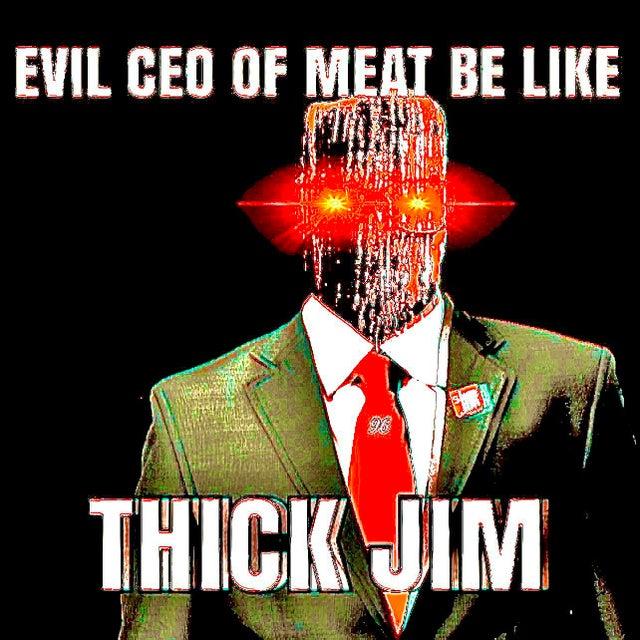Evil Meat | Deep Fried Memes | Know Your Meme