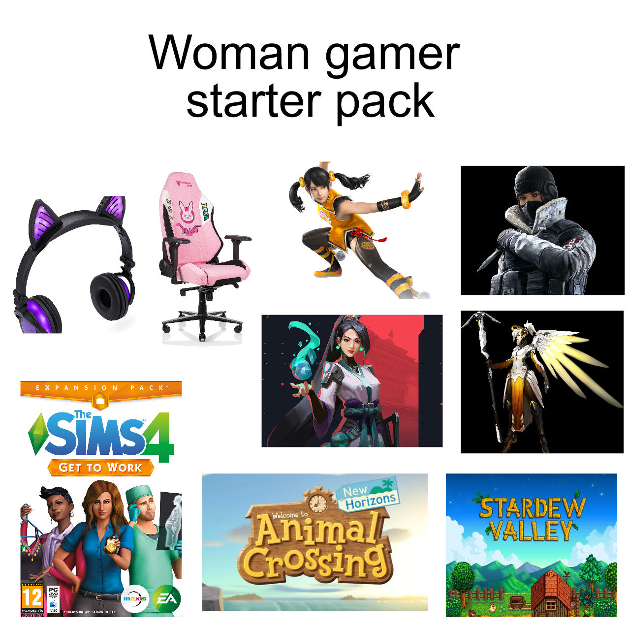 nonmale gamer starter pack /r/starterpacks Starter Packs Know
