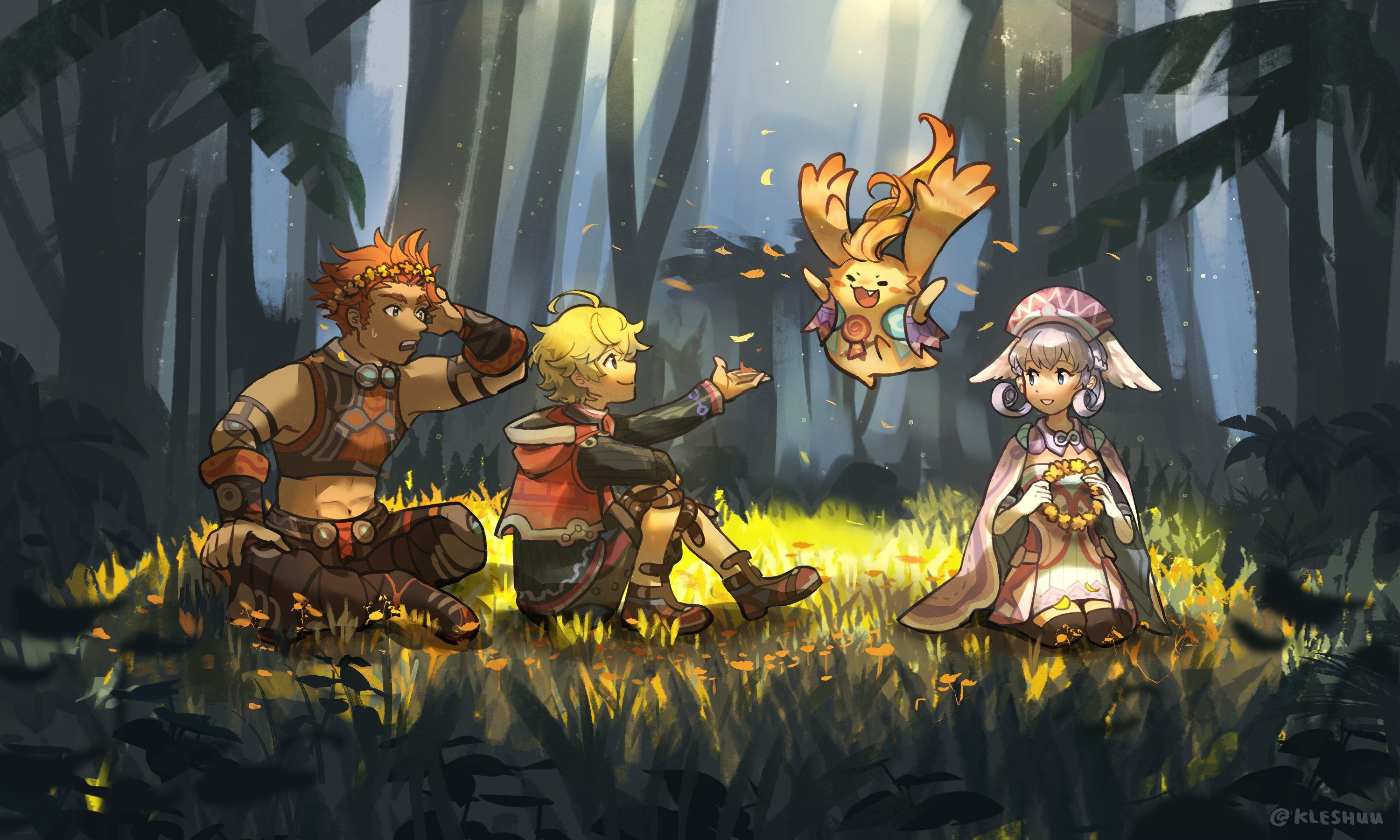 Yellow Flower Grove Xenoblade Chronicles Know Your Meme