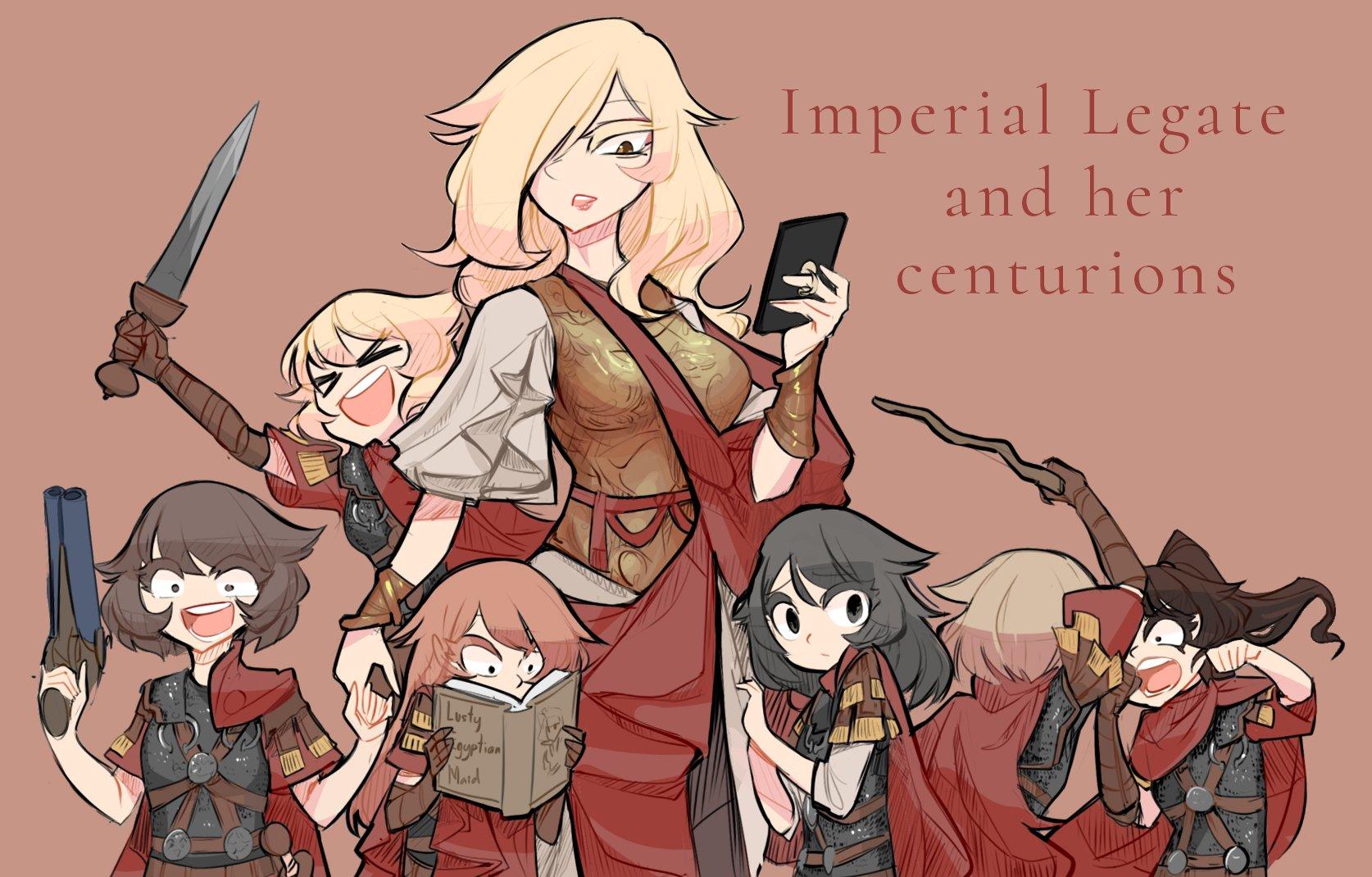 Havent drawn Rome stuff in a while so. | Centurii-chan | Know Your Meme
