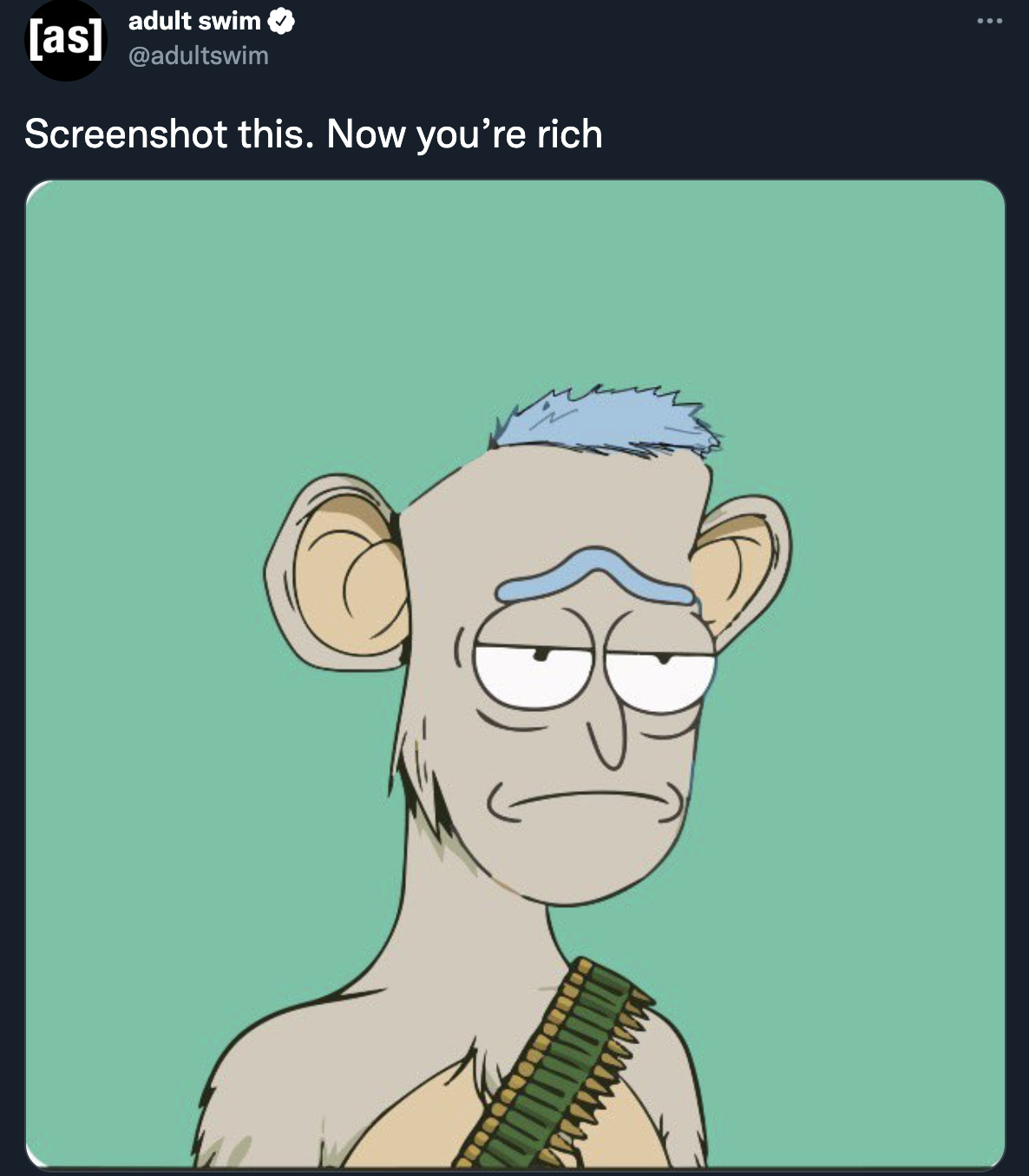 not sure whether to like this or think it's more corporate bs Screenshotting NFTs Know Your Meme