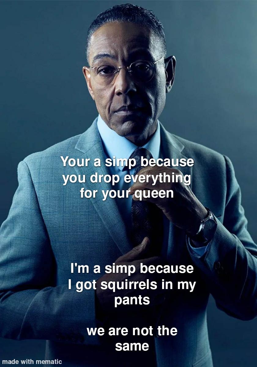 S.I.M.P that's what I am /r/memes S.I.M.P. (Squirrels In My Pants
