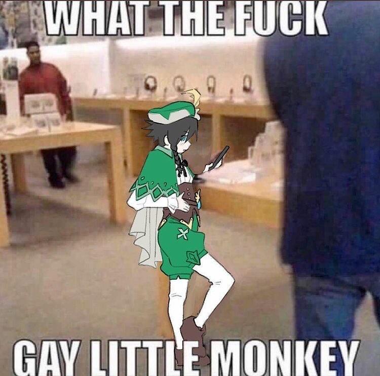 wtf is that a gay little monkey with da latest iphone Gay Little Monkey Boy At Apple Store