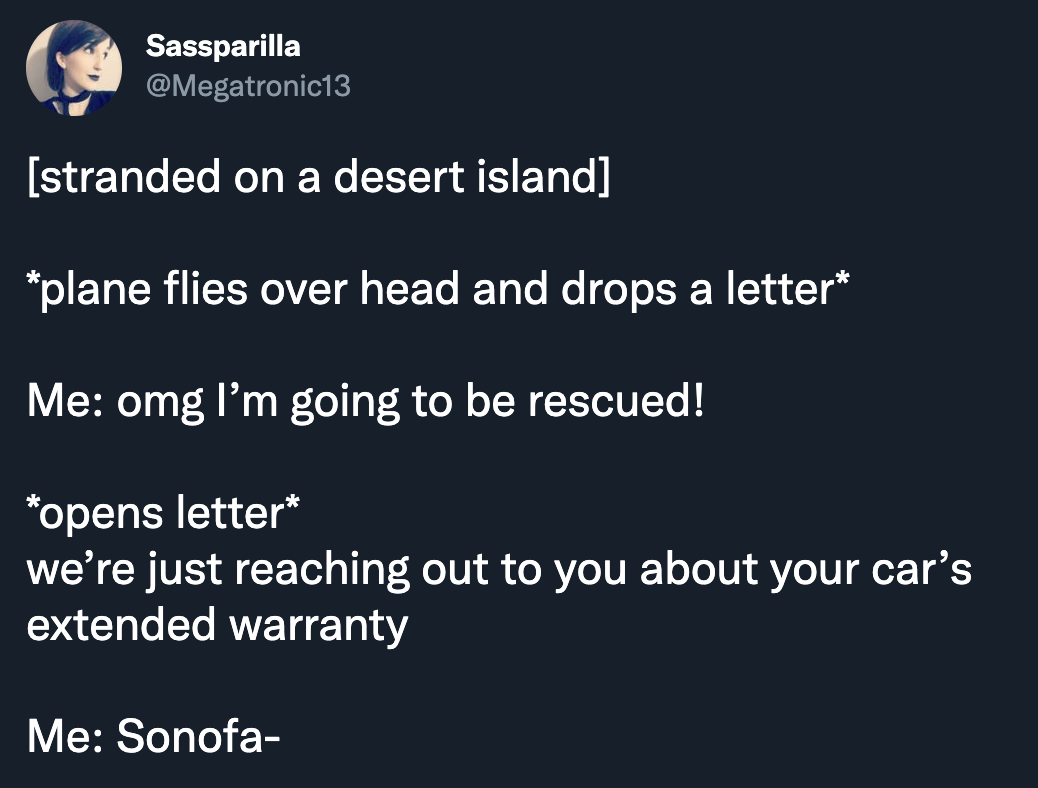 Your Car's Extended Warranty meme Your Car's Extended Warranty Know