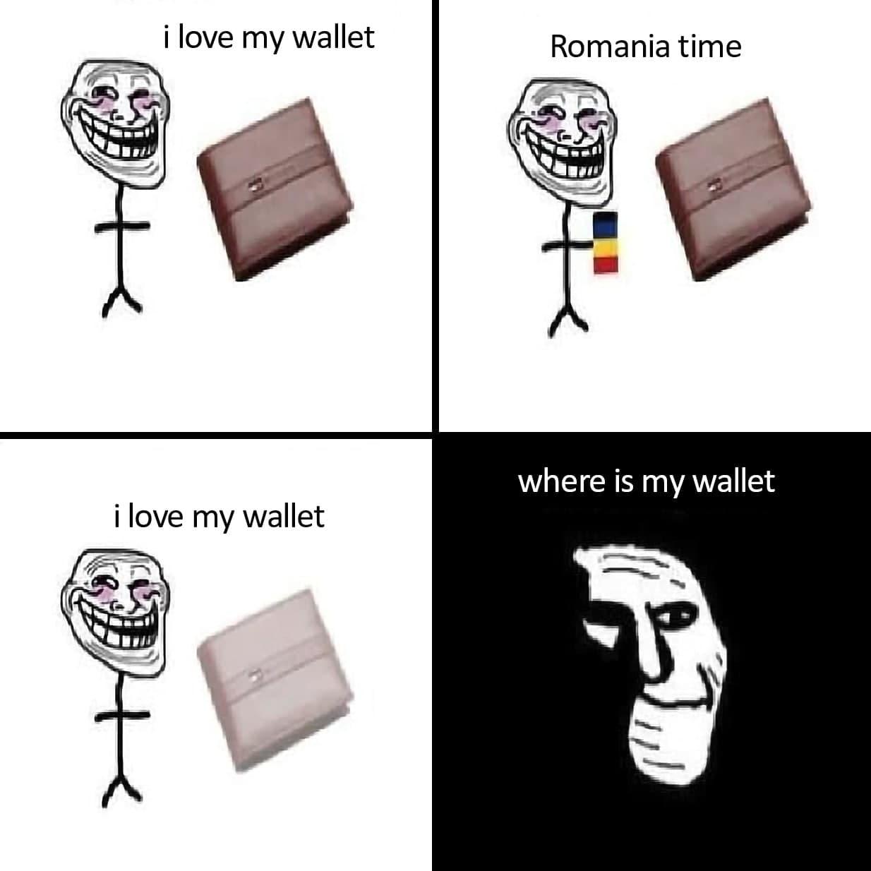 I Love My Wallet / Romania Time Romanians Stealing Wallets Know