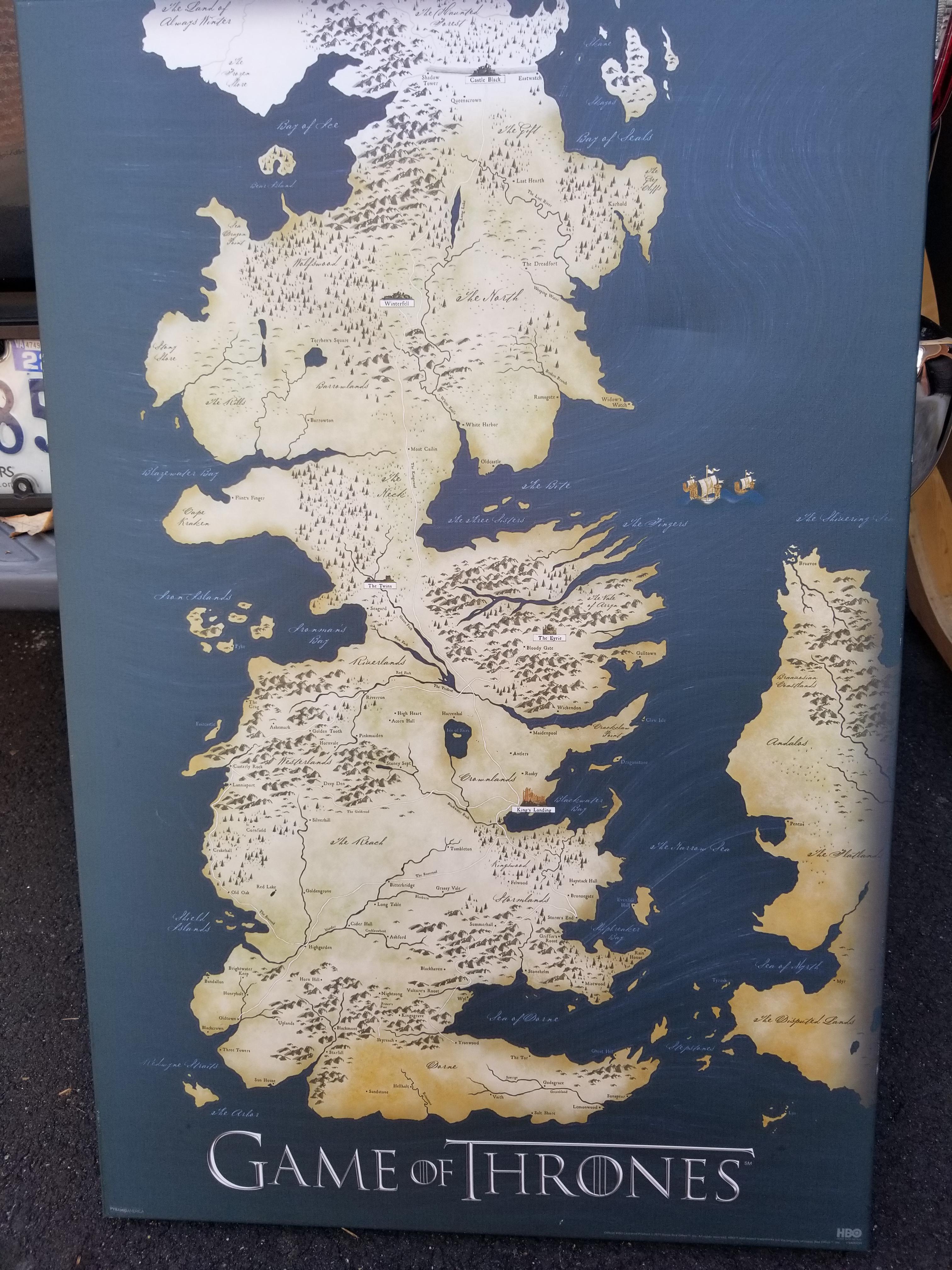 To me, one of the worst things about how the series turned out is how it  sullied all my ASoIaF paraphernalia. Is it time to donate it? I don't think  I could bear to hang this anywhere | /r/FreeFolk | /r/freefolk | Know Your  Meme