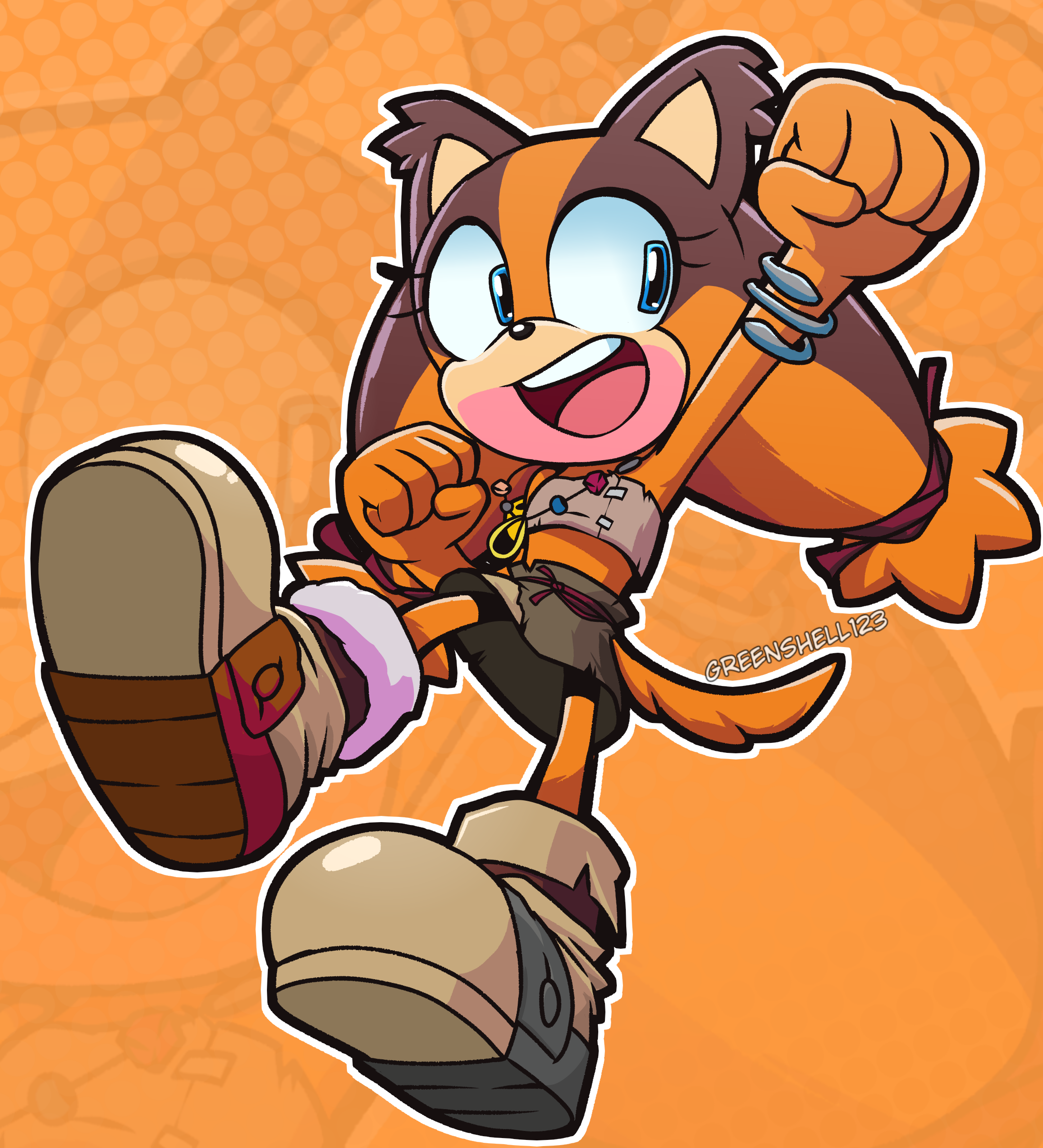 Sticks The Badger Sonic Boom Know Your Meme Sticks The Badger Sonic Boom Know Your Meme
