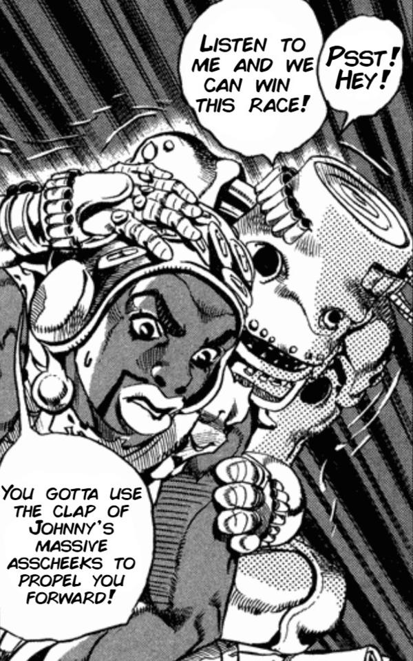 Hey Ya has some interesting advice /r/ShitPostCrusaders/ JoJo's