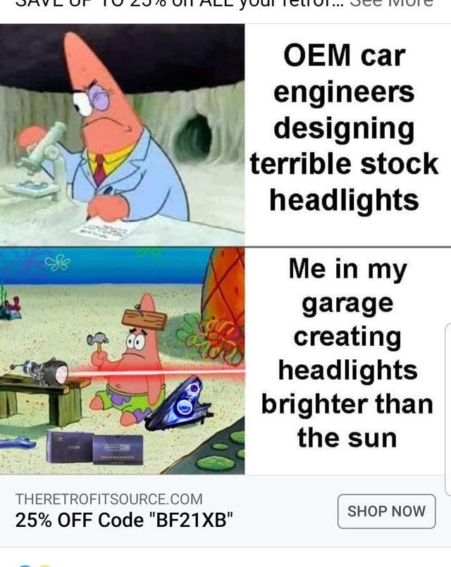 Headlights Know Your Meme