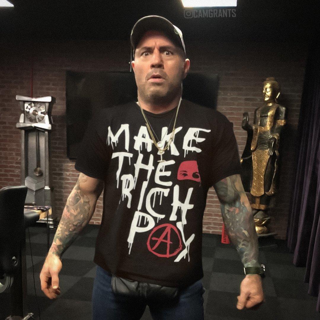 Joe Rogan Makes the Rich pay Tax Hasan Piker's "Make the Rich Pay Tax