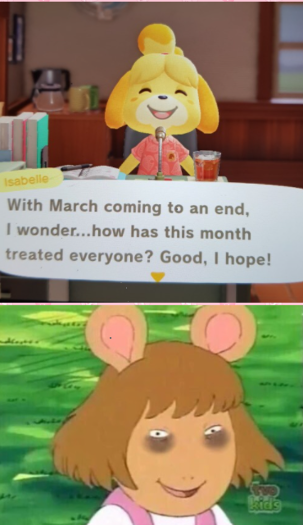 how has this month treated everyone? Tired D.W. Know Your Meme