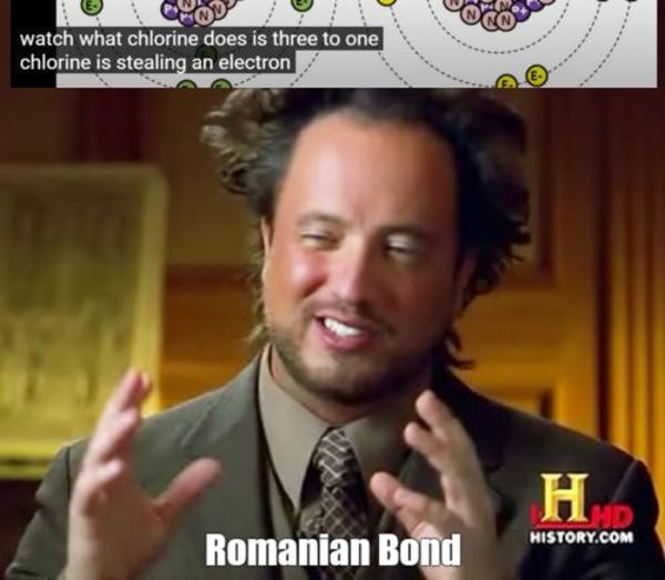 Chlorine is romanian (sorry if the joke is bad) /r/2balkan4you/top