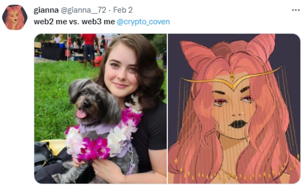 web2 vs web3 forced | Web2 Me Vs. Web3 Me | Know Your Meme