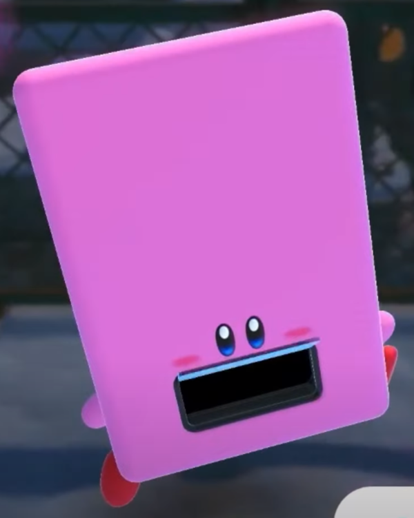 Flipped Vending Machine Kirby's Mouthful Mode Know Your Meme