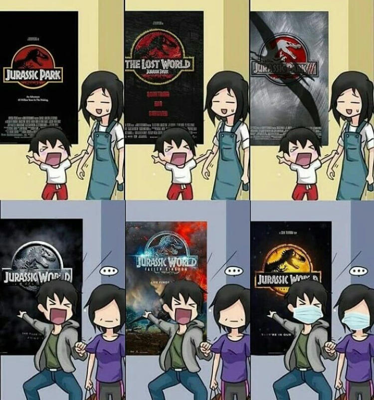 Growing up | Jurassic Park | Know Your Meme