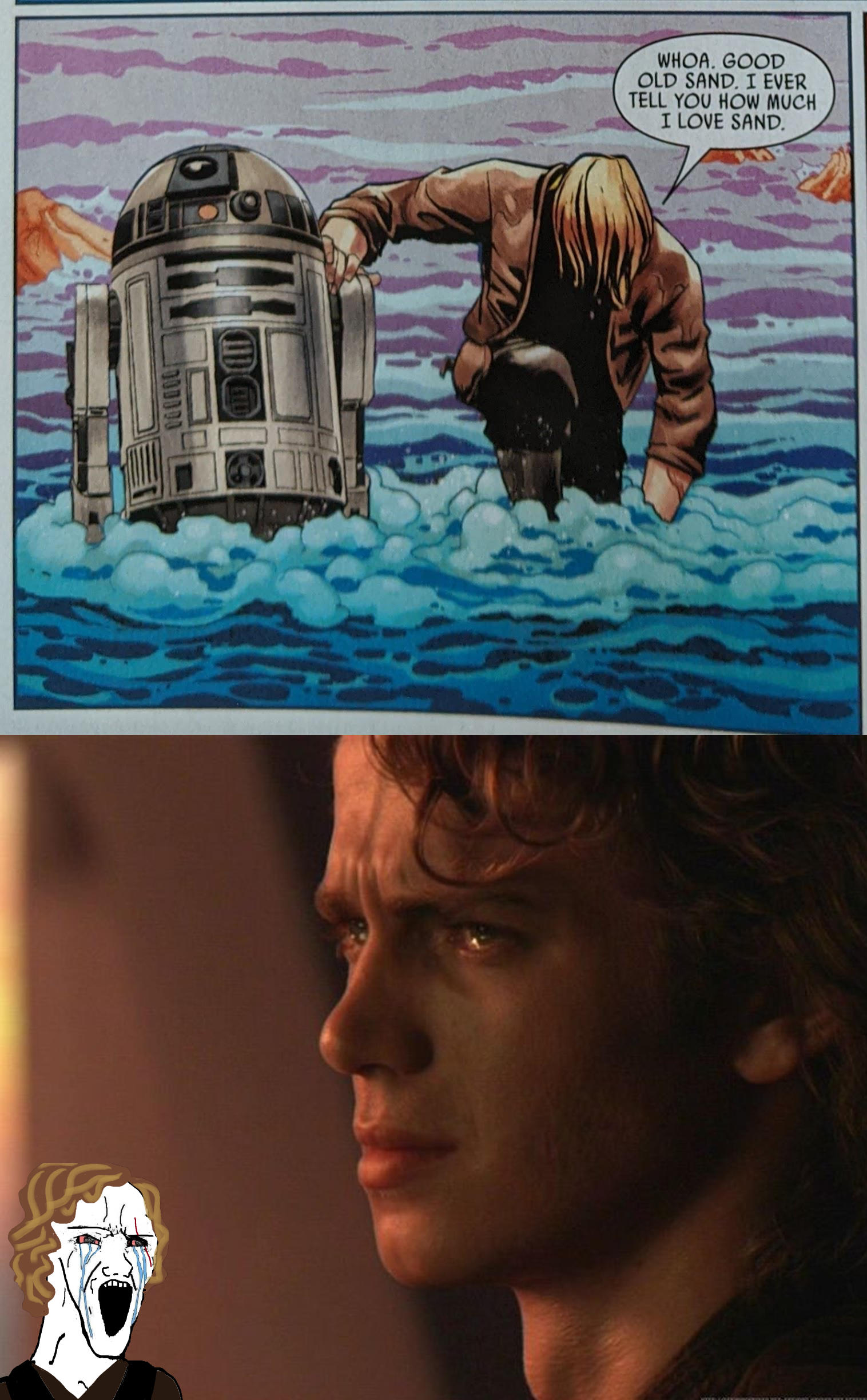I hate sand. | /r/PrequelMemes | Prequel Memes | Know Your Meme