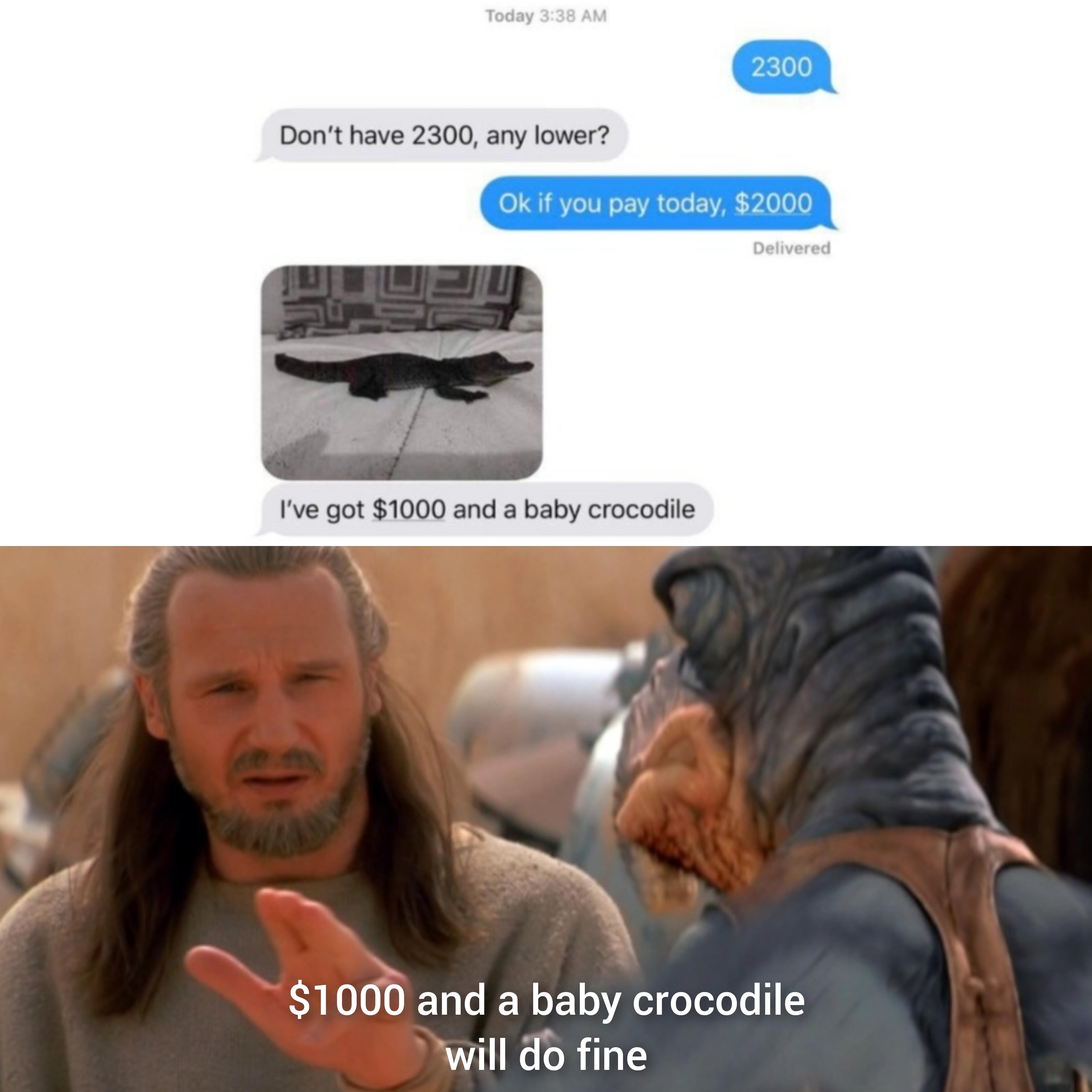 Your Jedi mind tricks don't work on me /r/PrequelMemes Prequel
