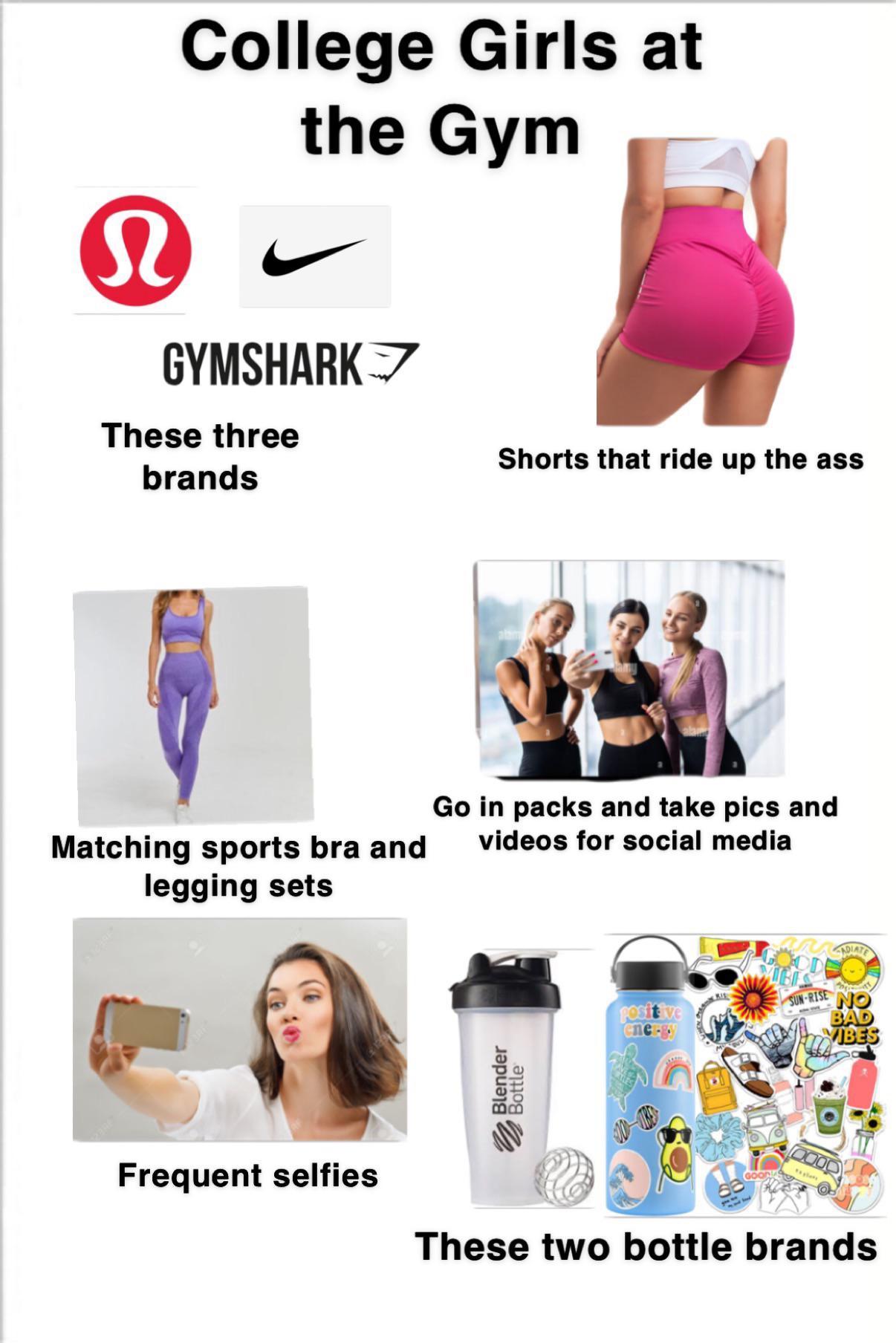 College girls at the gym starter pack /r/starterpacks Starter Packs