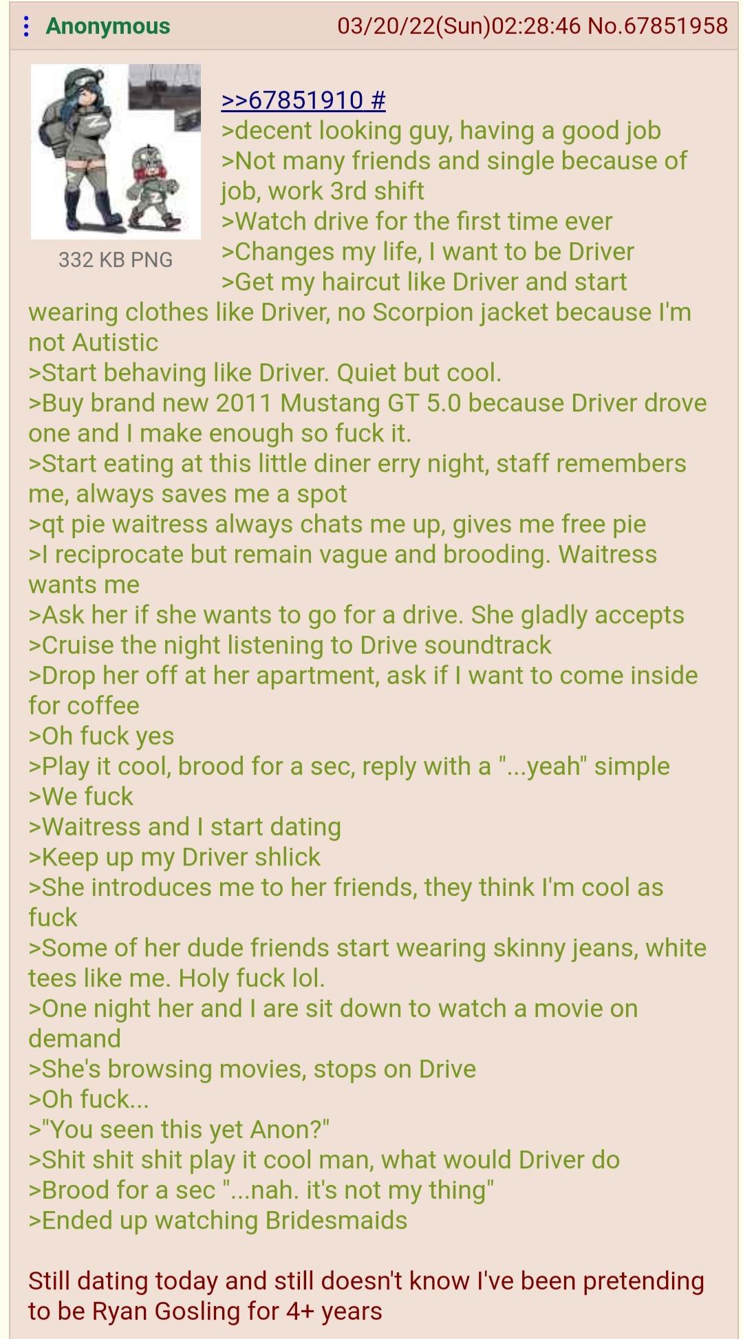 anon-watches-drive-r-greentext-greentext-stories-know-your-meme