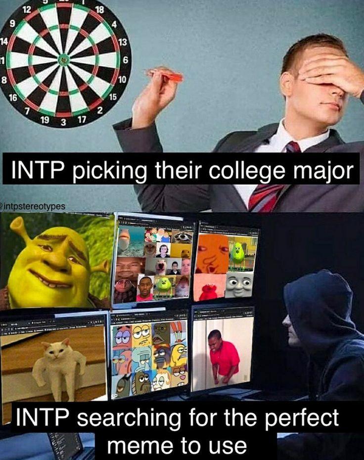 Me Picking My Throwing Darts Meme Me Picking My College Major Know