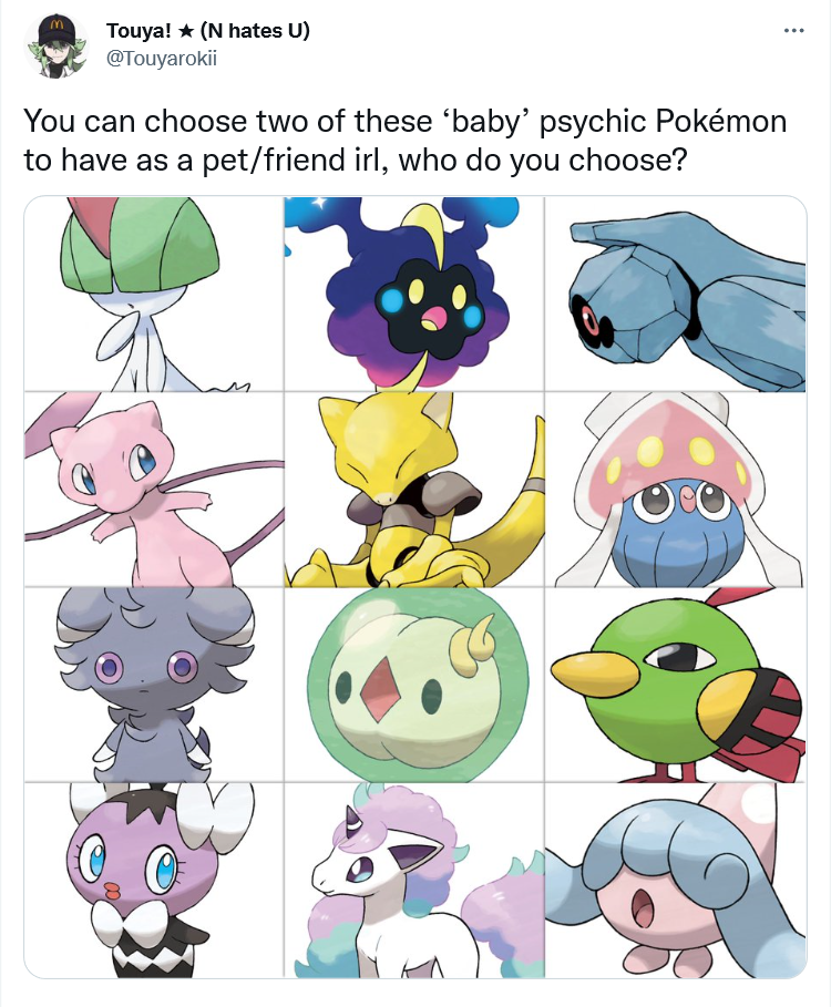Who do you choose? | Pokémon | Know Your Meme